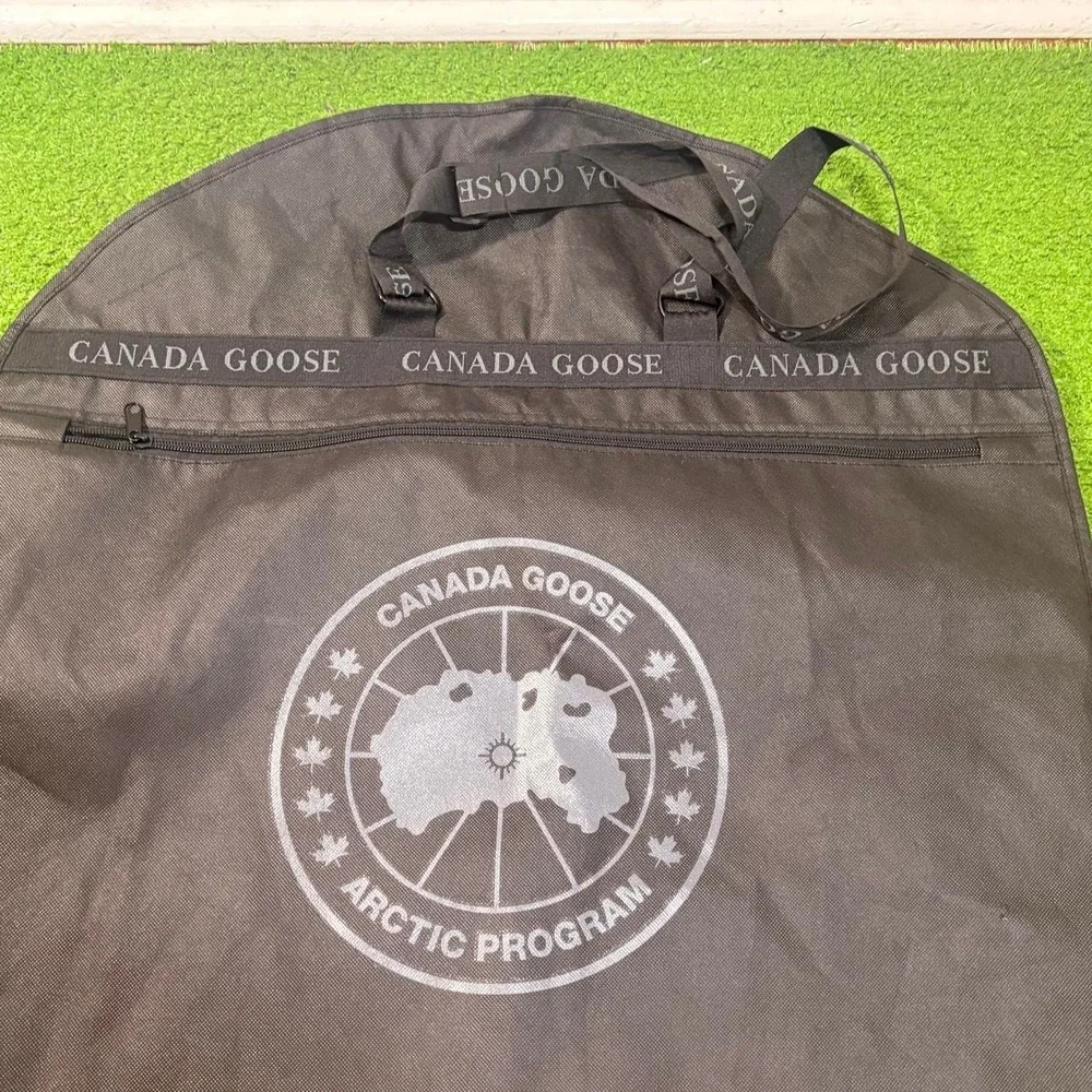Canada Goose Black Coat Travel Protector Dust Bag For Jackets